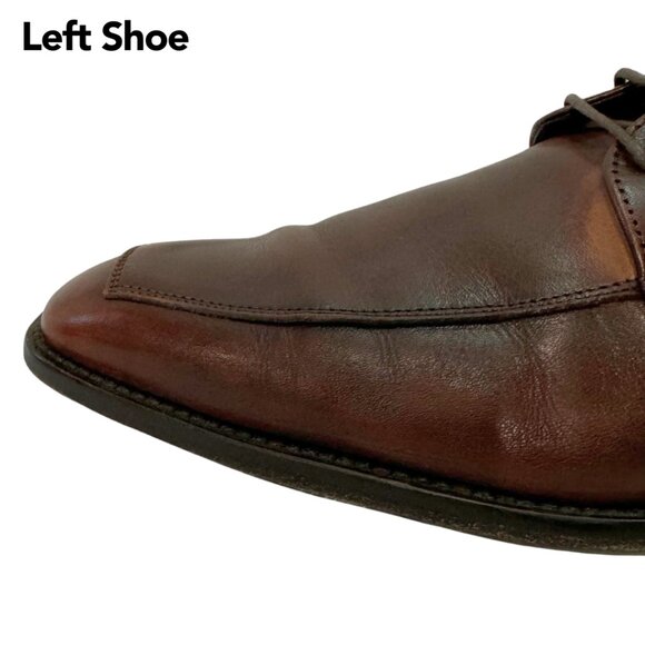 TO BOOT NEW YORK Men's Lace Up Derby Shoe in Cognac - 10 - Picture 8 of 16